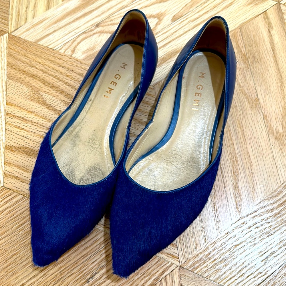 NAVY BLUE M GEMI SHOES 6.5